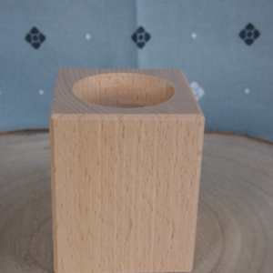 Solid Beech Tealight Holder